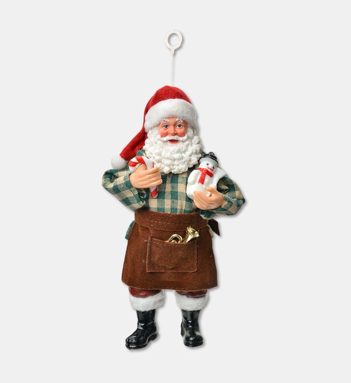 Clayre & Eef Hanger Santa Claus 9x6x17 Cm, Packshot View