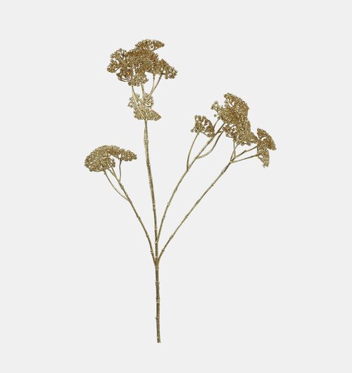Metallic Golden Achillea Flower
