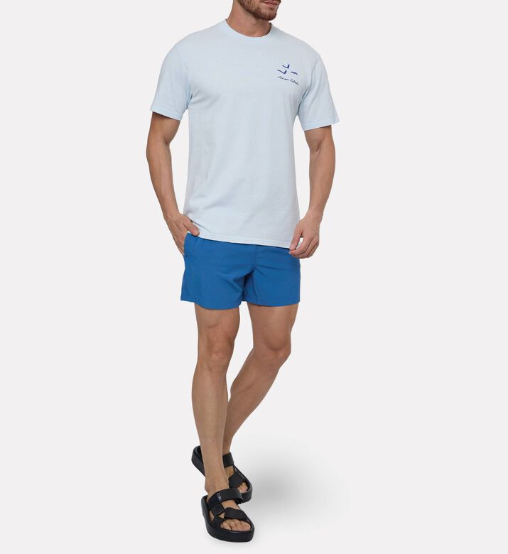 Maison Labiche Logo-embroidery T-shirt, Model View