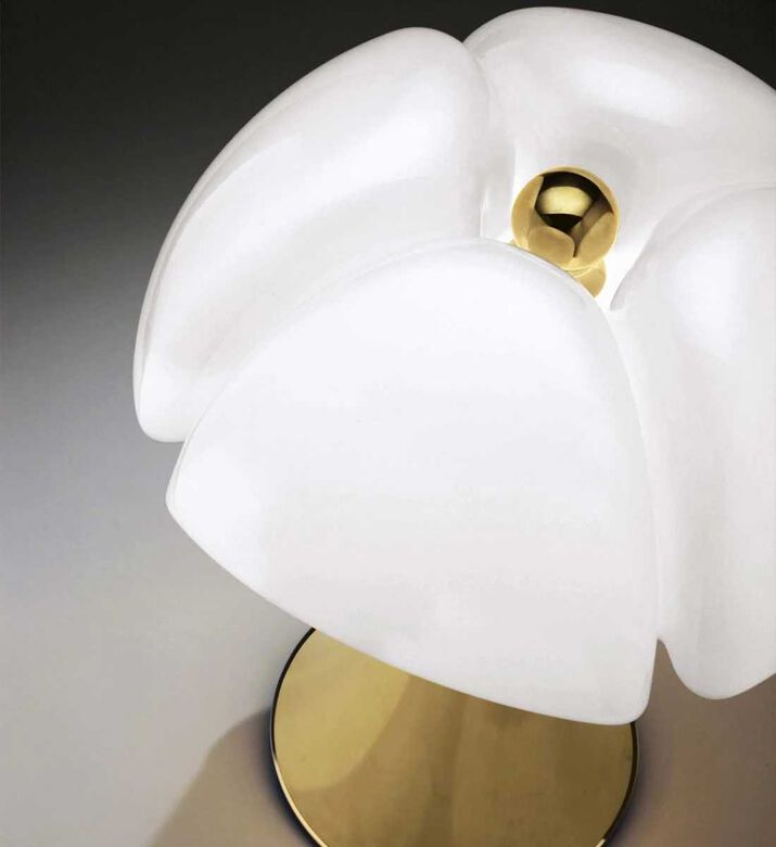 Martinelli Luce Pipistrello E14 Led Bulb Table Lamp, Gold, Packshot View