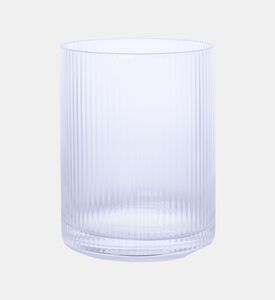 Double Wall Stripe Drinking Glass 4-piece Set - 7.8xh10cm Double Wall Stripe Drinking Glass 4-piece Set - 7.8xh10cm