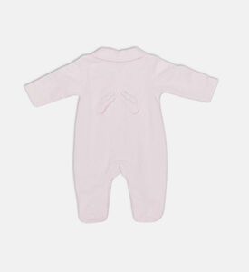 My First Collection Angel Wings Romper, Pink, 1m, Packshot View