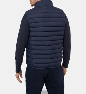 Save the Duck Padded Sleeveless Regular-fit Vest, Blue, L, Model View