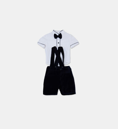 2-piece Short- Sleeve Suit Set