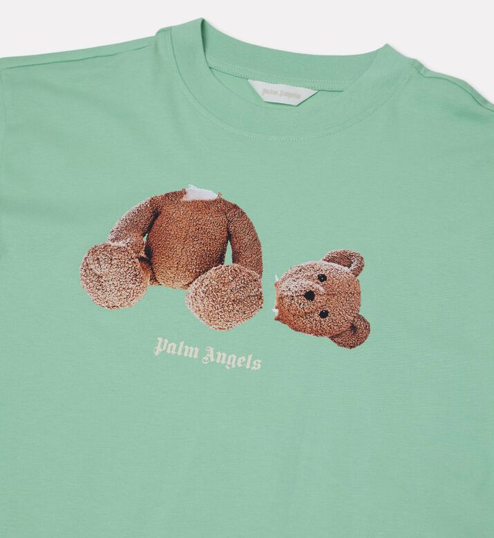 Palm Angels Ts Palm, Green, 8y, Packshot View