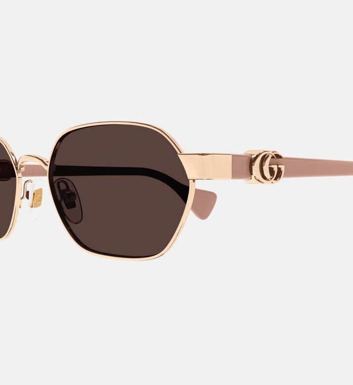Acetate Hexagonal Shape Sunglasses 56