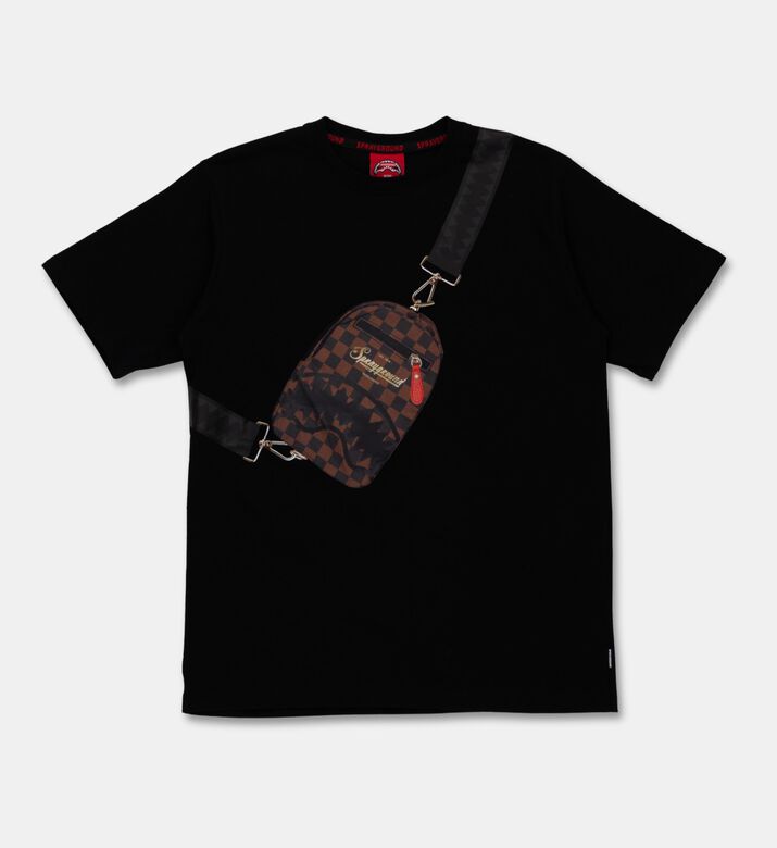 Sprayground Takeover The Throne Backpack Graphic T-shirt, Packshot View