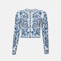 Carson Floral-print Cardigan