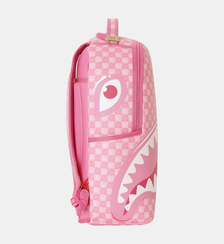 Sprayground Backpack Pink New Check Faces, Packshot View