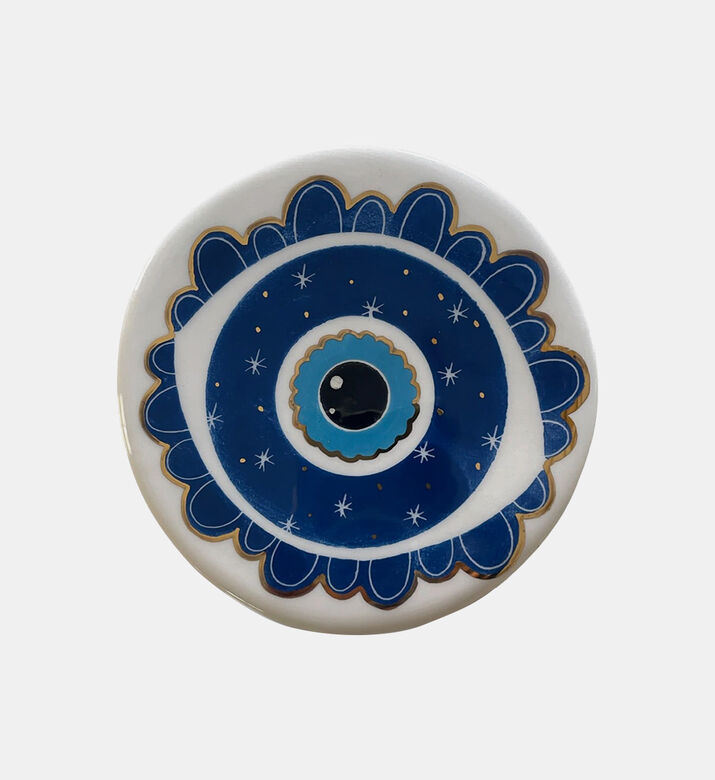 Evil Eye Ceramic Coaster Set 4-piece