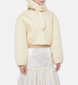 Anouki Quilted Cropped Jacket, Model View