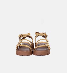 The Kiki Metallic Gladiator Sandals