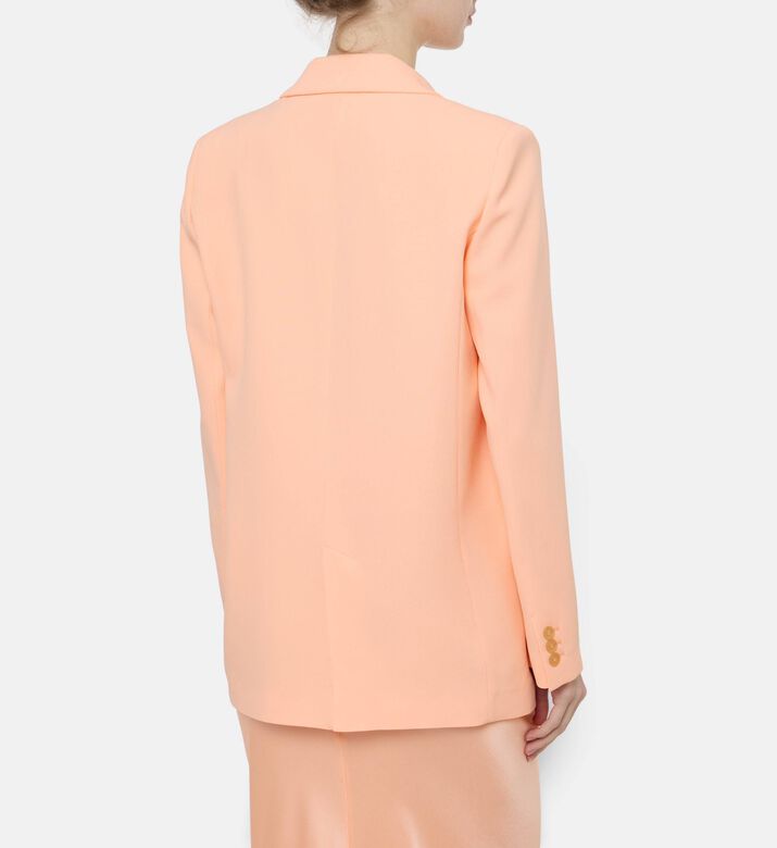 Forte-Forte Welt Pockets Long-sleeve Blazer, Model View