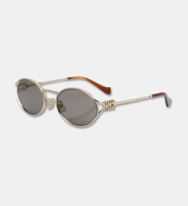 Miu Miu Sunglass, Gold, Packshot View