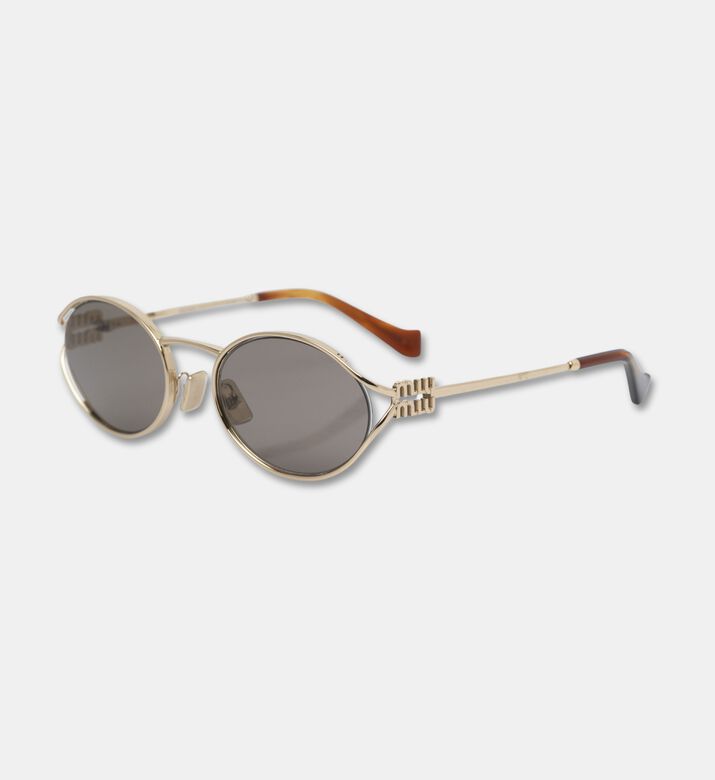 Miu Miu Sunglass, Gold, Packshot View