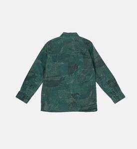 Cotton Printed Poplin Shirt