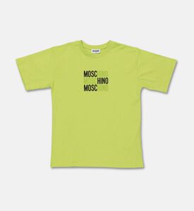 Moschino BKT Oversized Neon Logo T-shirt, Packshot View