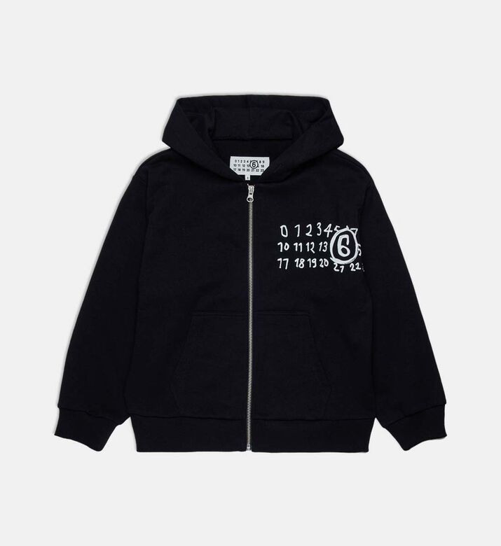 Zip-up Hooded Sweatshirt