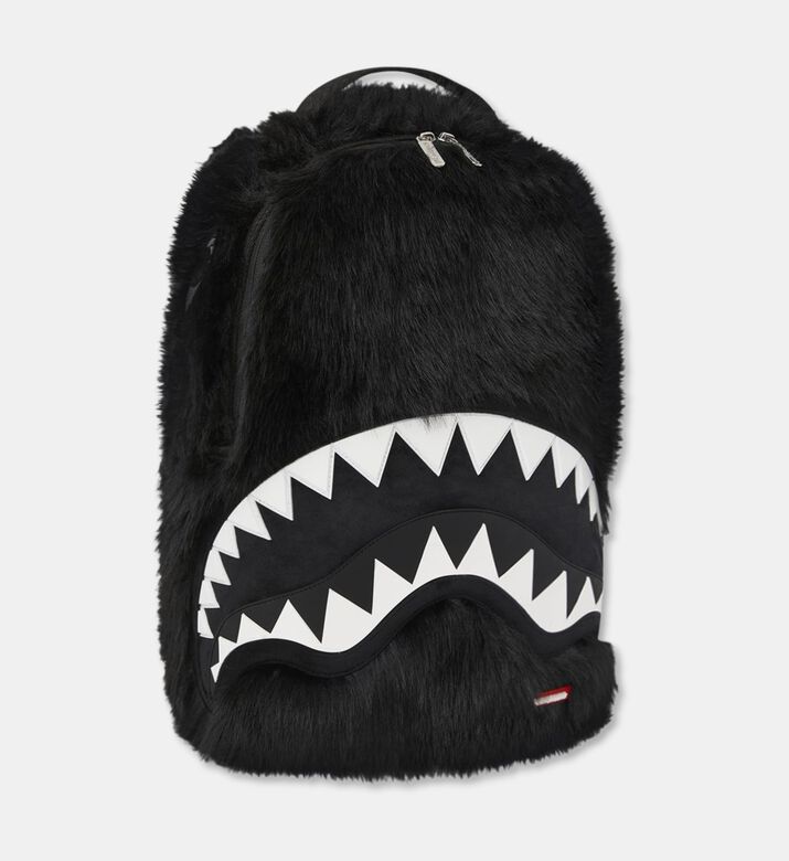 Sprayground Faux-fur Check-print Backpack, Packshot View