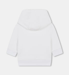 سويت شيرت مطرز بغطاء رأس