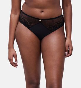 Chantelle Brief, Black, S, Model View