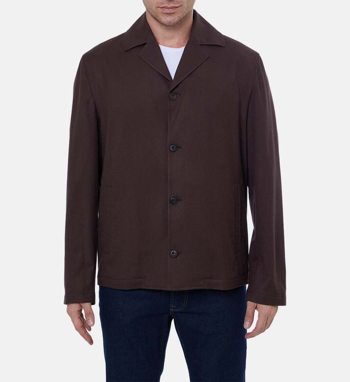 Button-down Long-sleeve Oversized Shirt