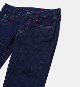 بنطال واسع بخمسة جيوب بلوغو