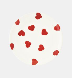 طبق عشاء سيراميك دائري الشكل