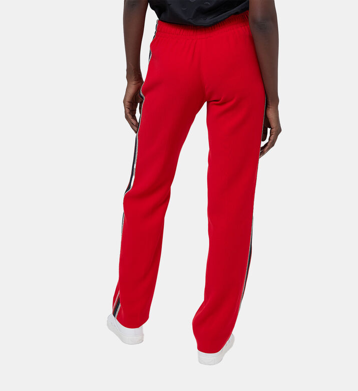 Pomy Straight-leg Crepe Trousers