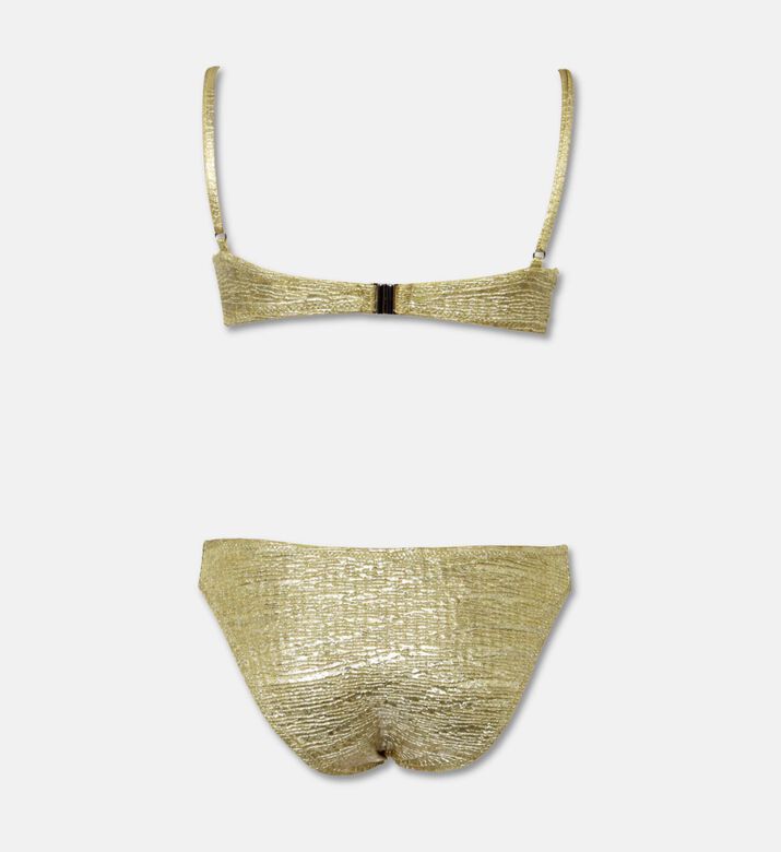 Reborn Textured Halter Bikini Set, Packshot View