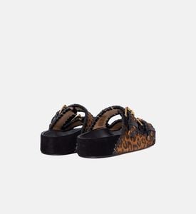 Lennyo Leather Open-toed Sandals Lennyo Leather Open-toed Sandals