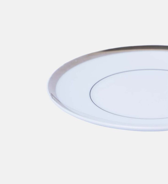 Vista Alegre Domo Platinum Bread Butter Plate, Packshot View Vista Alegre Domo Platinum Bread Butter Plate, Packshot View