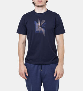 تيشيرت قطن بطبعة غرافيك