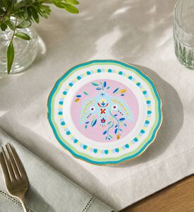 Baci Milano Mamma Mia Bird Small Bread Plate - 16 Cm, Model View