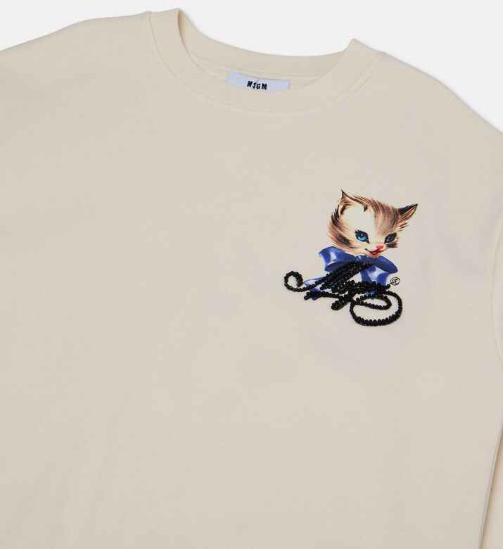 MSGM Logo-print Jersey T-shirt, Packshot View