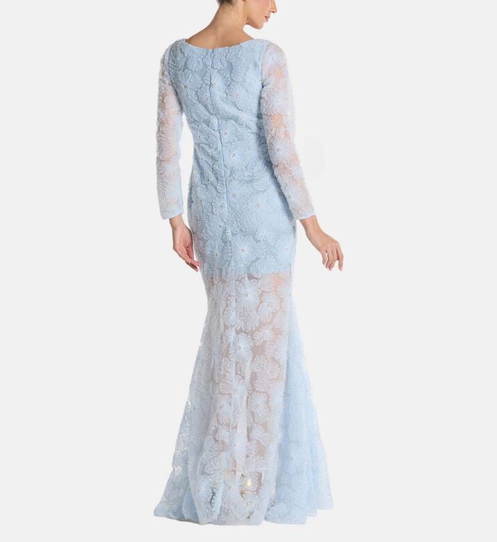 Savanna Dress, Blue, M, Model View