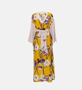 Kyoto Silk Floral-print Kimono