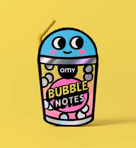 Omy Sticky Notes - Bubble, Packshot View
