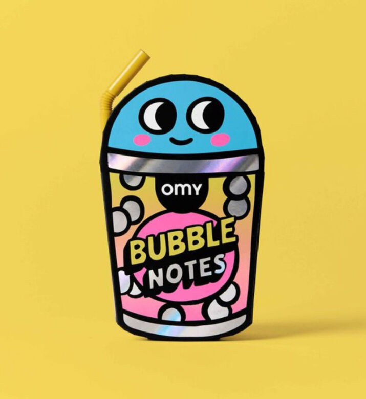 Omy Sticky Notes - Bubble, Packshot View