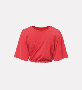 LIVE! V-neck Draped Wide Blouse, Packshot View