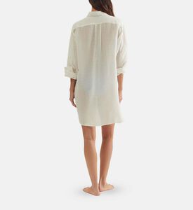 Linen Blend Beach Shirt