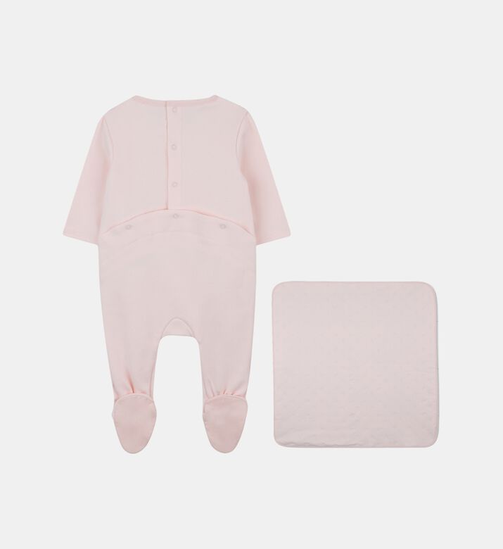 Footed Sleeper Long-sleeve 2-piece Pajama Set