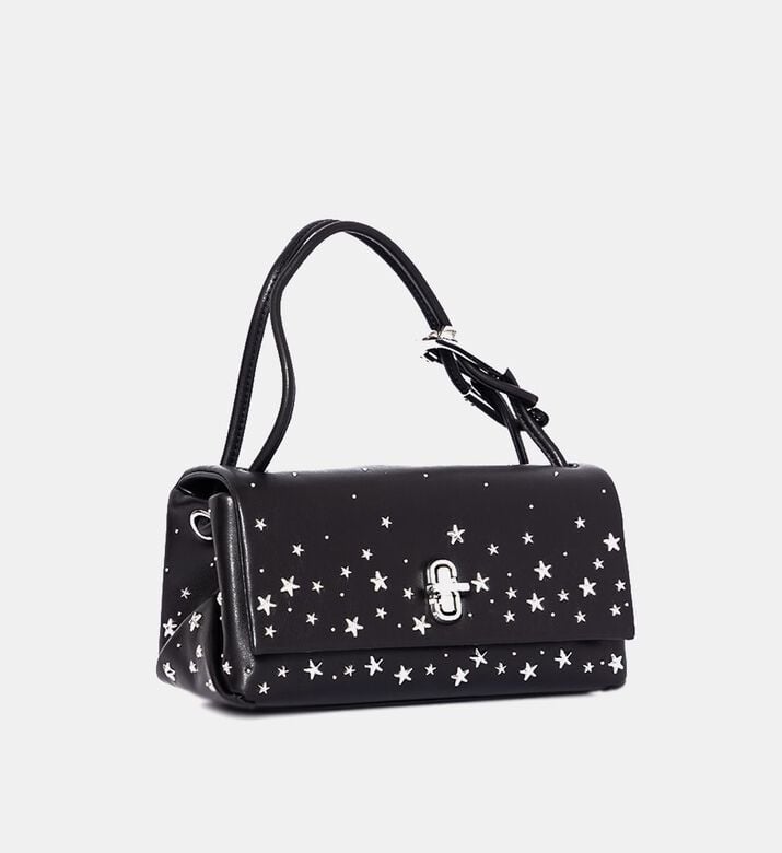 The Star-studded Leather Mini Dual Bag The Star-studded Leather Mini Dual Bag