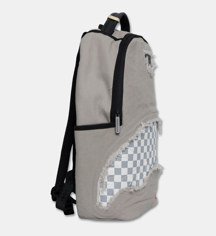 Sprayground Cream Denim Shark Backpack, Packshot View