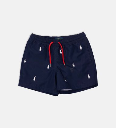 All-over Logo-print Swim Trunks