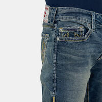 Cotton Slim-fit Denim Pants