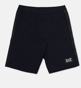 EA7 Side Stripes Logo-badge Bermuda Shorts, Packshot View