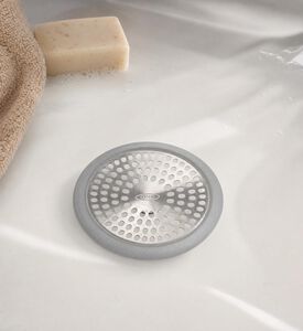 Oxo Stainless Bathtub Drain Protector, Model View