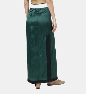 تنورة طويلة ساتان بوجهين