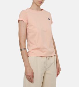 Maison Labiche Poitou Heart-patch T-shirt, Model View